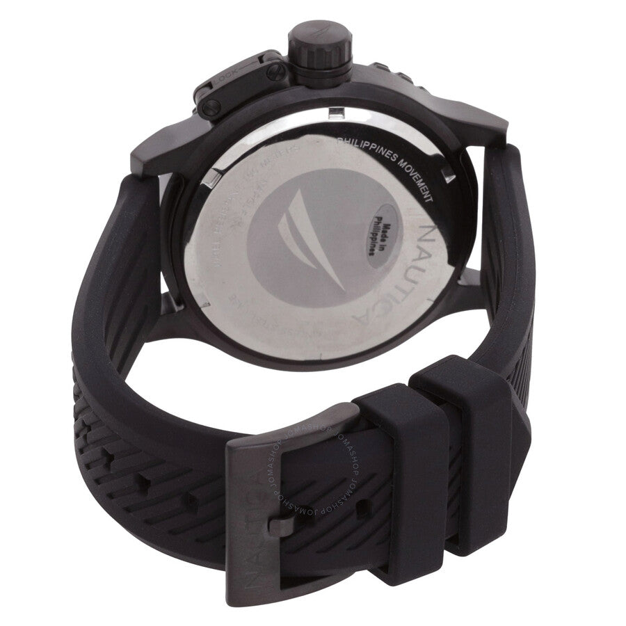 Nautica Glenrock Lagoon Quartz Black Dial Men's Watch NAPGLF114 - Dawson Watches #3