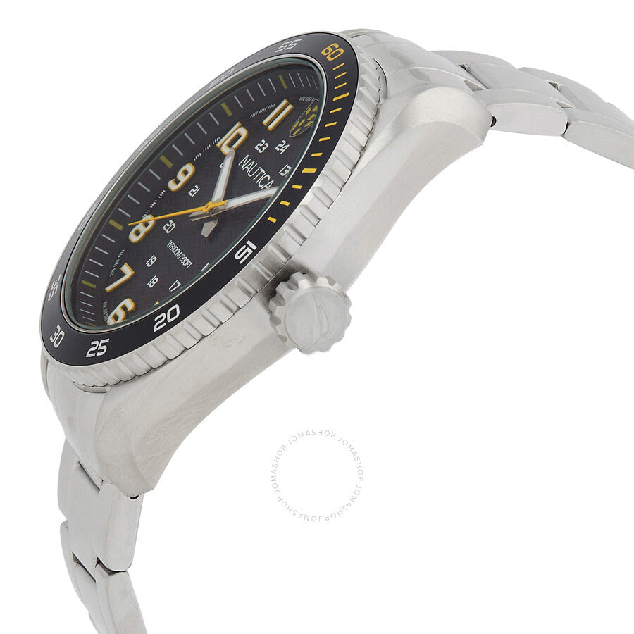Nautica Key Biscane Quartz Black Dial Men's Watch NAPKBS224 - Dawson Watches #2