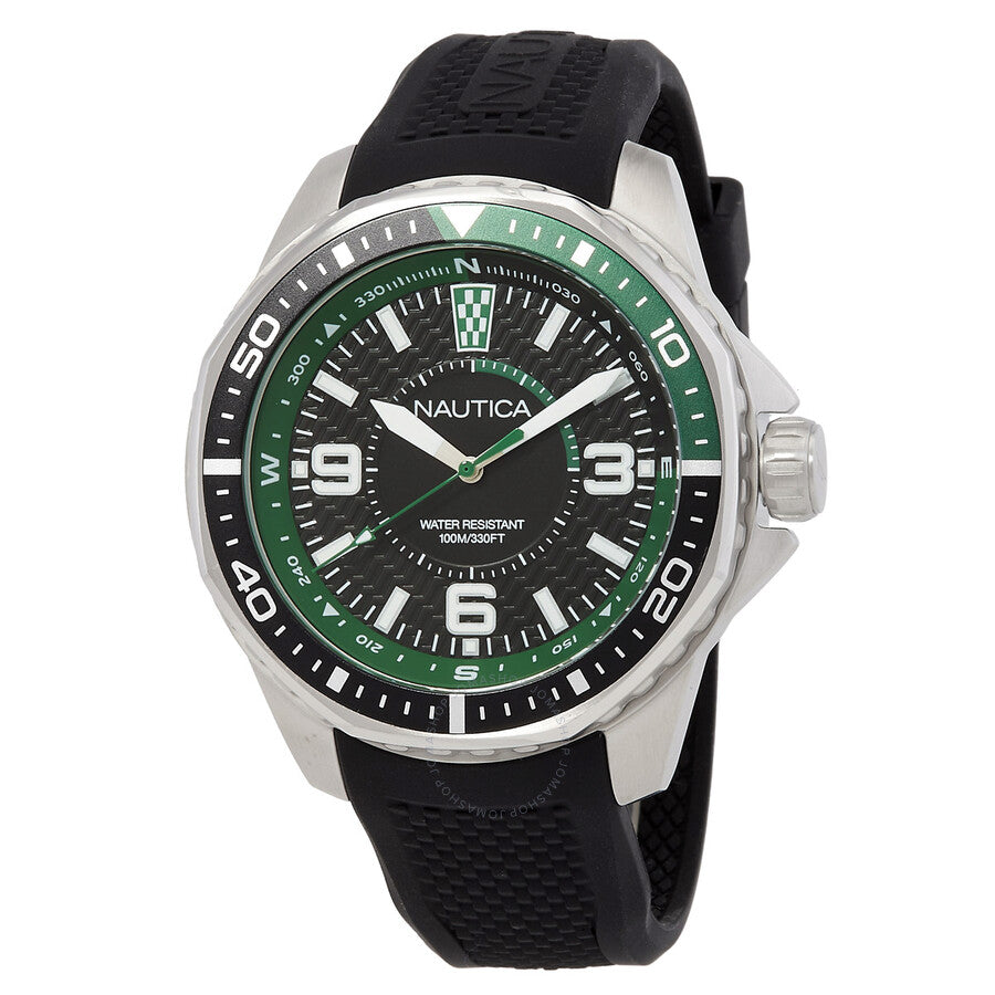 Nautica Koh May Bay Quartz Black Dial Men's Watch NAPKMF305 - Dawson Watches