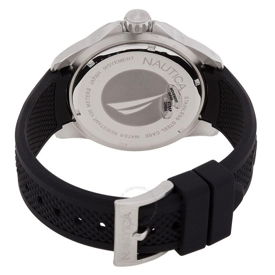 Nautica Koh May Bay Quartz Black Dial Men's Watch NAPKMF305 - Dawson Watches #3