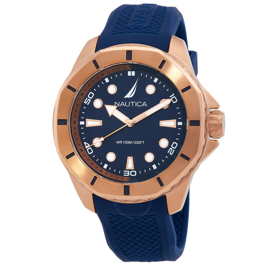 Nautica Koh May Bay Quartz Blue Dial Men's Watch NAPKMS306 - Dawson Watches