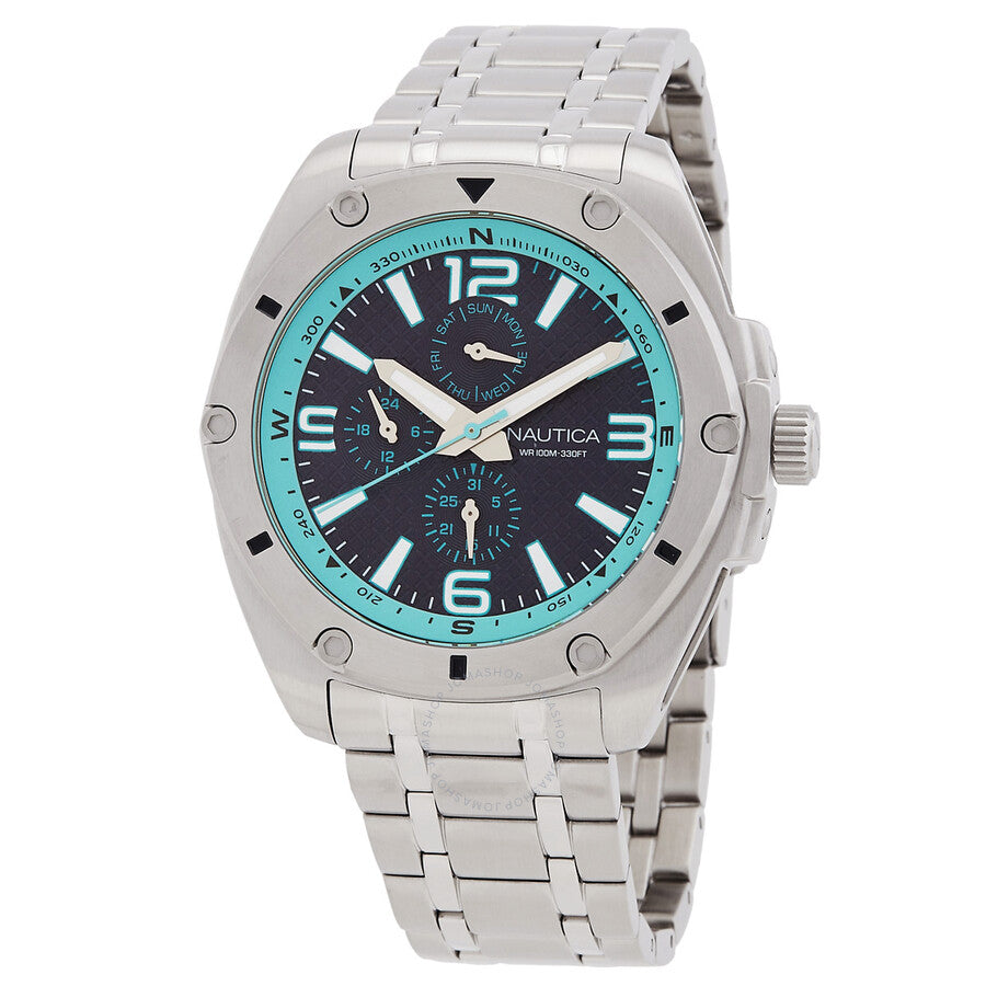 Nautica Multifunction Quartz Blue Dial Men's Watch NAPTCS225 - Dawson Watches