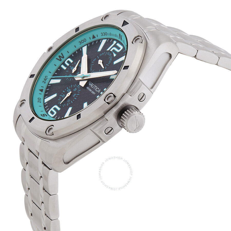 Nautica Multifunction Quartz Blue Dial Men's Watch NAPTCS225 - Dawson Watches #2