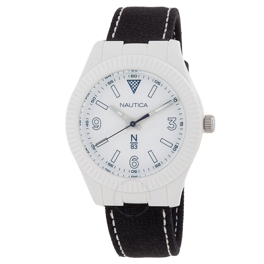 Nautica N83 Everyday Quartz White Dial Men's Watch NAPMBF203 - Dawson Watches