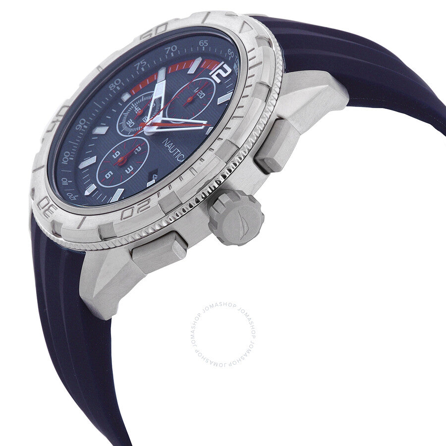Nautica Naplecr05 Chronograph Quartz Blue Dial Men's Watch NAPLECR05 - Dawson Watches #2