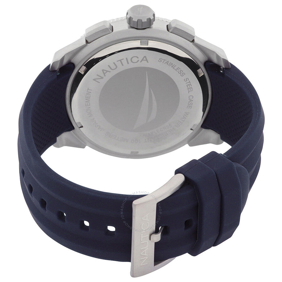 Nautica Naplecr05 Chronograph Quartz Blue Dial Men's Watch NAPLECR05 - Dawson Watches #3