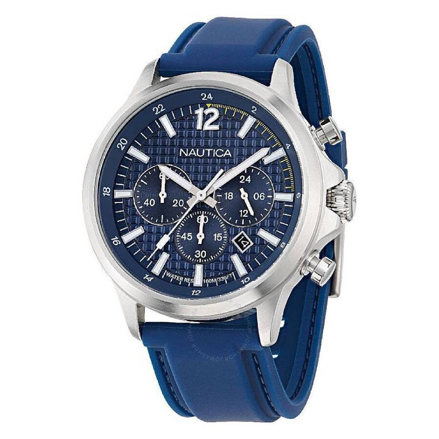 Nautica Nct Blue Ocean Chronograph Quartz Blue Dial Men's Watch NAPBOF402 - Dawson Watches