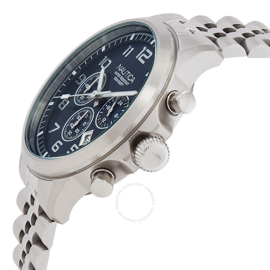 Nautica NCT Blue Ocean Chronograph Quartz Blue Dial Men's Watch NAPBOS406 - Dawson Watches #2