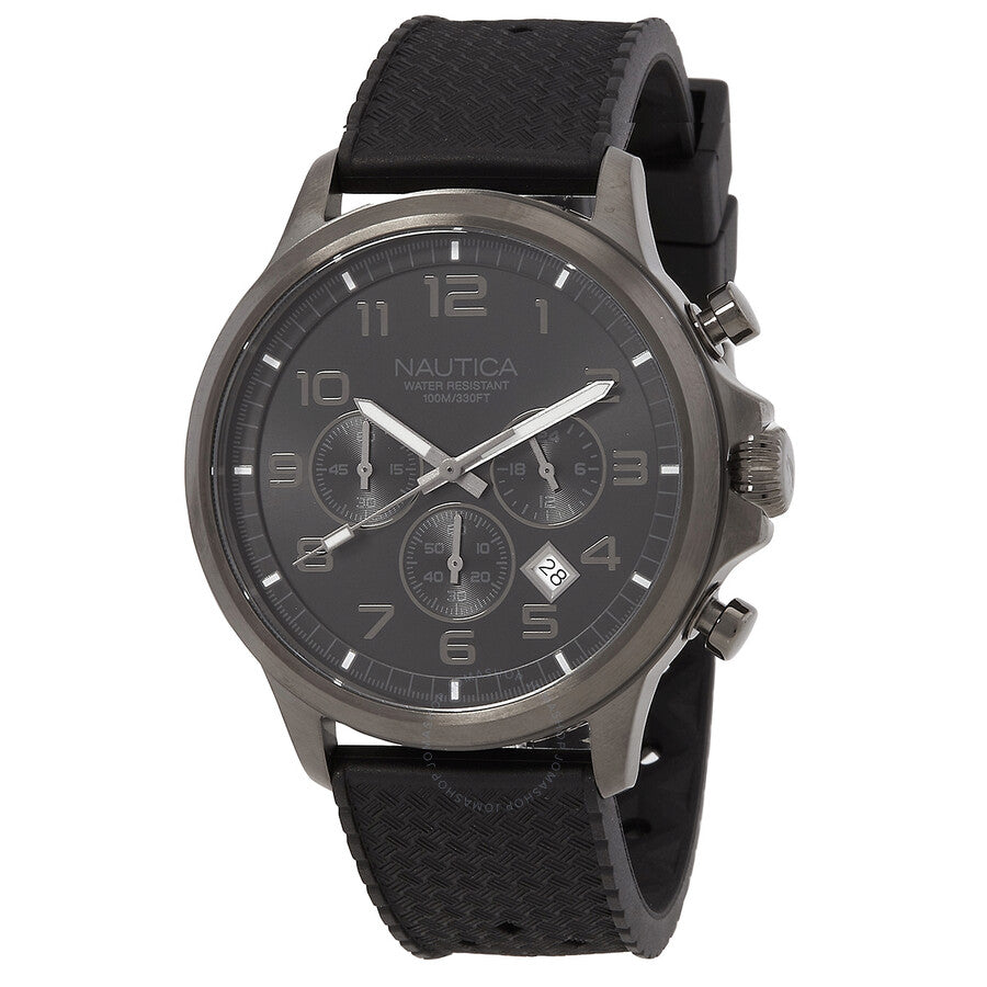 Nautica NCT Blue Ocean Chronograph Quartz Grey Dial Men's Watch NAPBOS401 - Dawson Watches