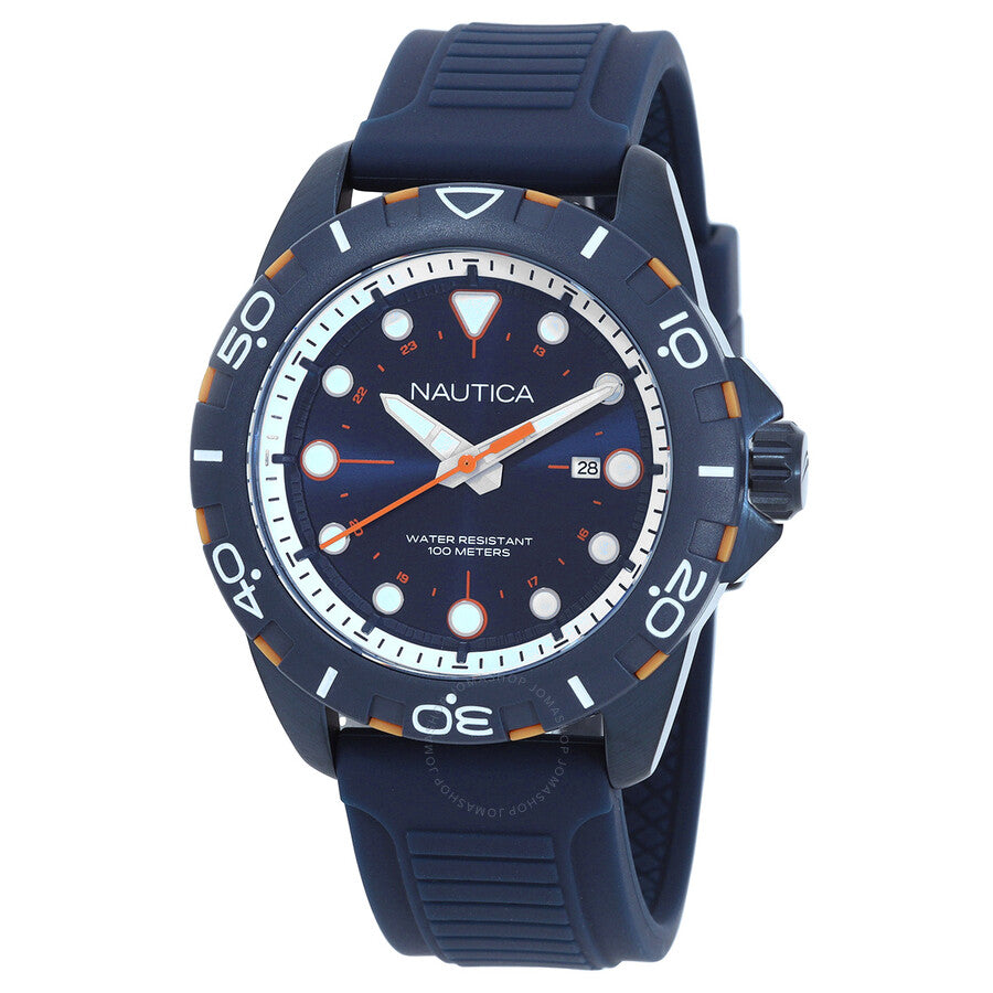 Nautica Nsr Quartz Blue Dial Men's Watch NAPNRS401 - Dawson Watches