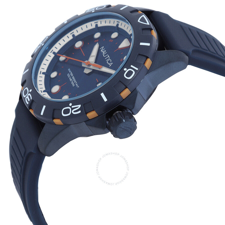 Nautica Nsr Quartz Blue Dial Men's Watch NAPNRS401 - Dawson Watches #2