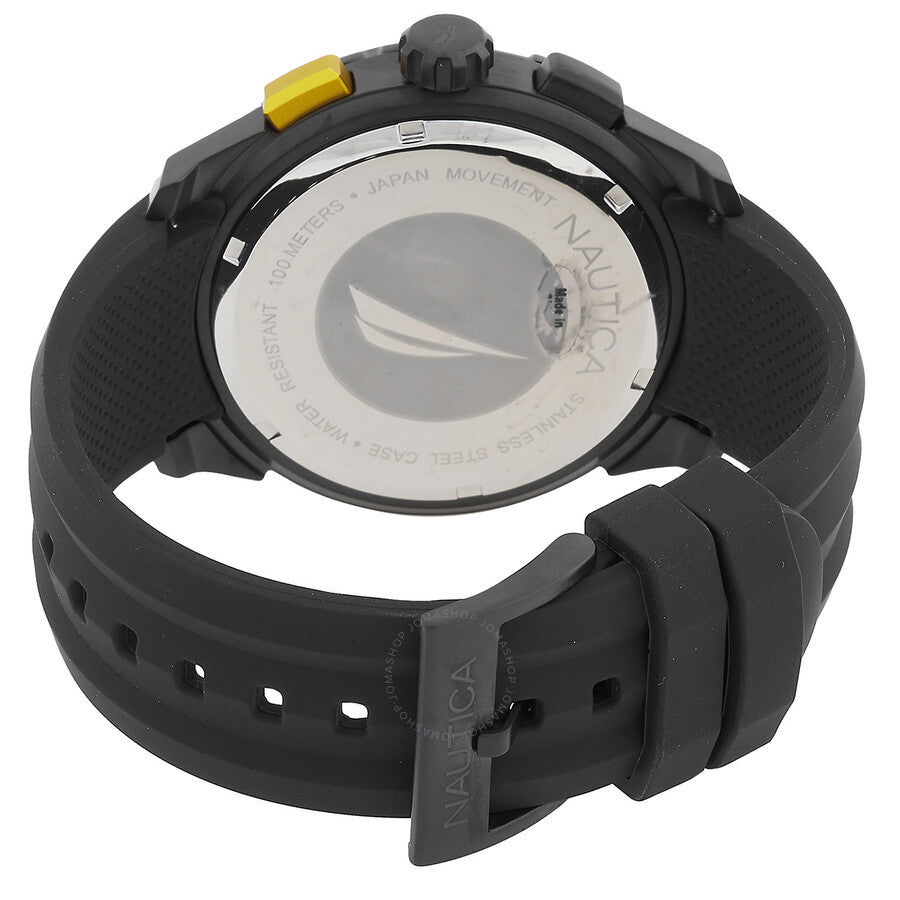 Nautica Nst 101 Chronograph Quartz Black Dial Men's Watch NAPNSS302 - Dawson Watches #3