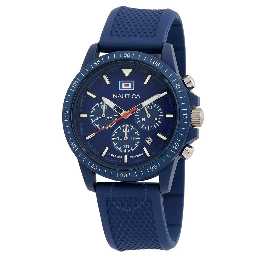 Nautica One Chronograph Quartz Blue Dial Men's Watch NAPNOF3S7 - Dawson Watches
