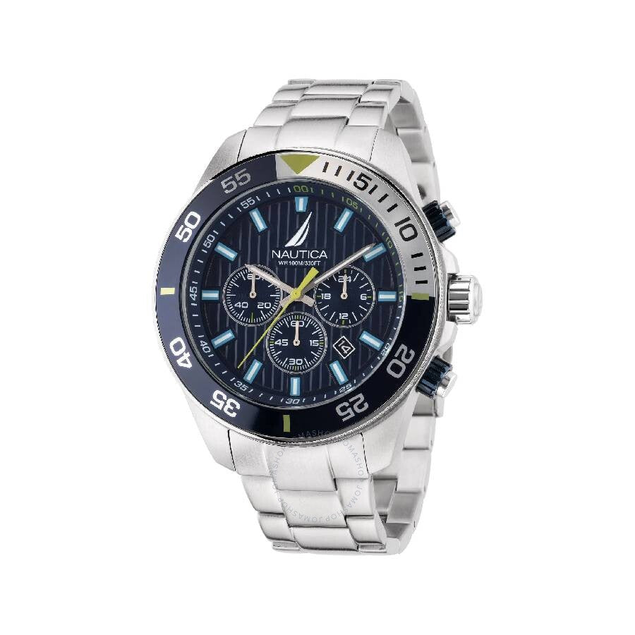 Nautica One Chronograph Quartz Blue Dial Men's Watch NAPNOS304 - Dawson Watches