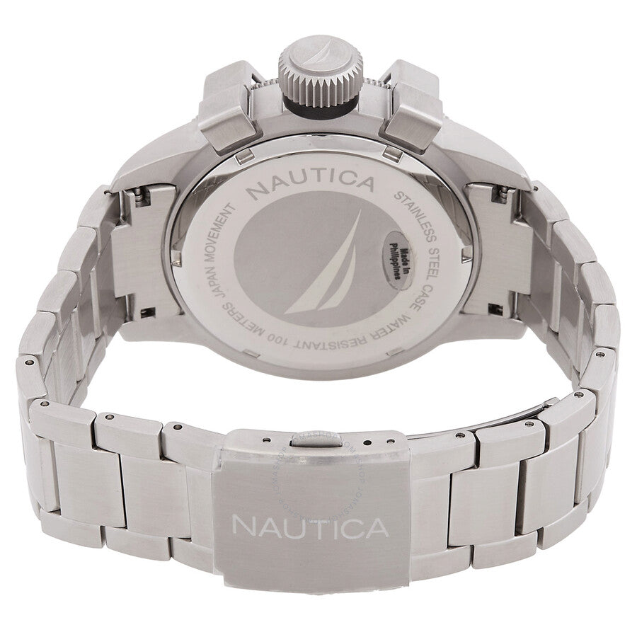 Nautica Pacific Beach Chronograph Quartz White Dial Men's Watch NAPBFCF04 - Dawson Watches #3