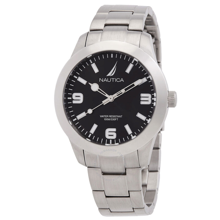 Nautica Pacific Beach Quartz Black Dial Men's Watch NAPPBF205 - Dawson Watches