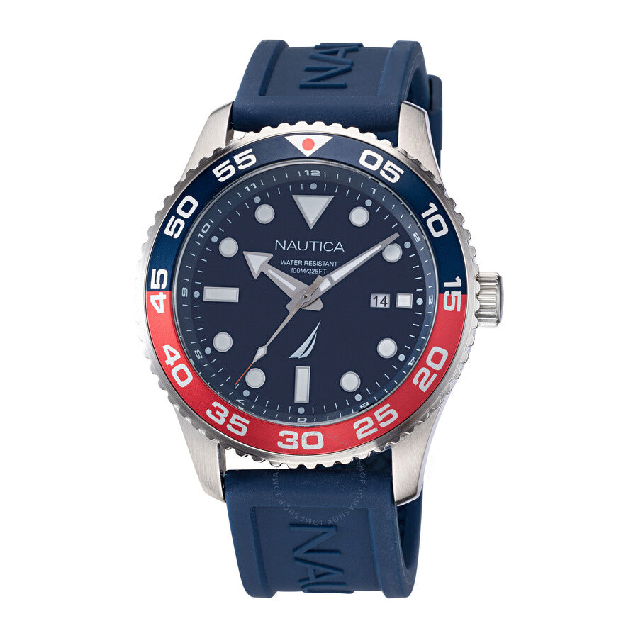 Nautica Pacific Beach Quartz Blue Dial Men's Watch NAPPBF144 - Dawson Watches