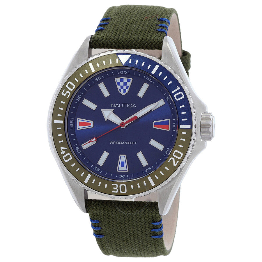 Nautica Quartz Blue Dial Men's Watch NAPCPS013 - Dawson Watches