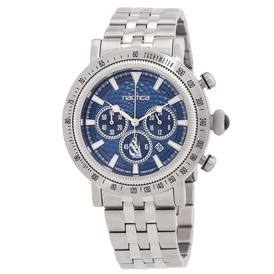 Nautica Spettacolare 40th anniversary Chronograph Quartz Blue Dial Men's Watch NAPSPF302 - Dawson Watches