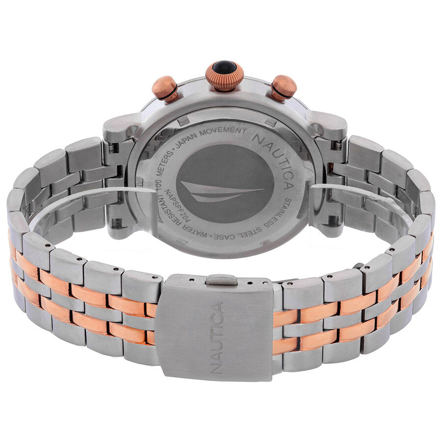 Nautica Spettacolare Chronograph Quartz Silver Dial Men's Watch NAPSPF204 - Dawson Watches #3
