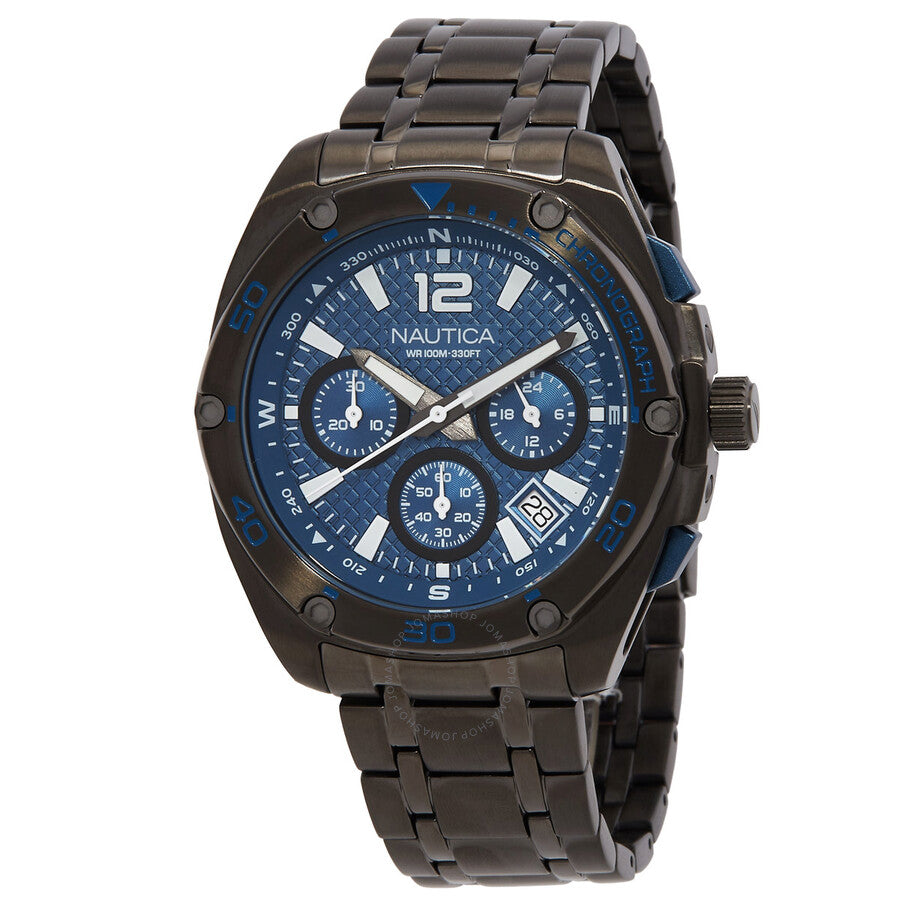 Nautica Tin Can Bay Blue Dial Men's Watch NAPTCF211 - Dawson Watches