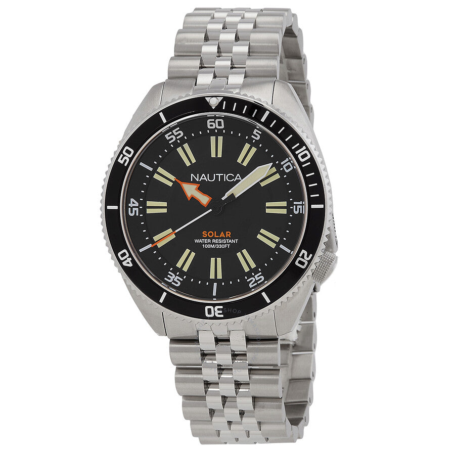 Nautica Vintage Black Dial Men's Watch NAPNVS405 - Dawson Watches