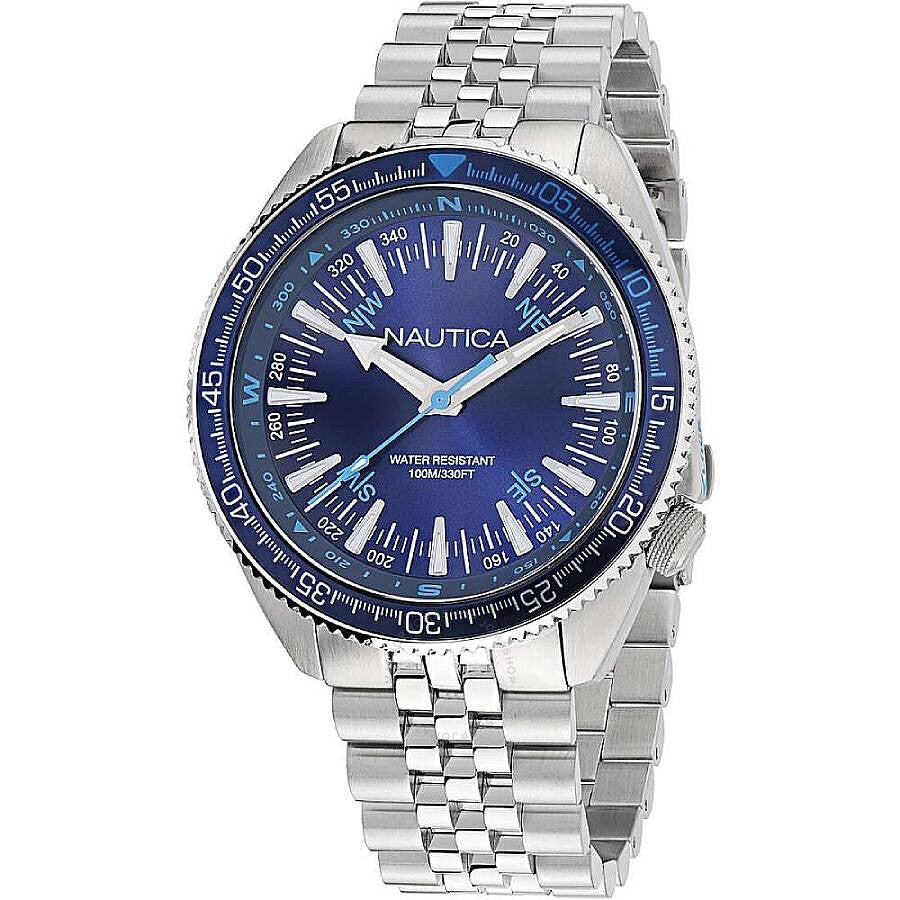 Nautica Vintage Quartz Blue Dial Men's Watch NAPNVF301 - Dawson Watches