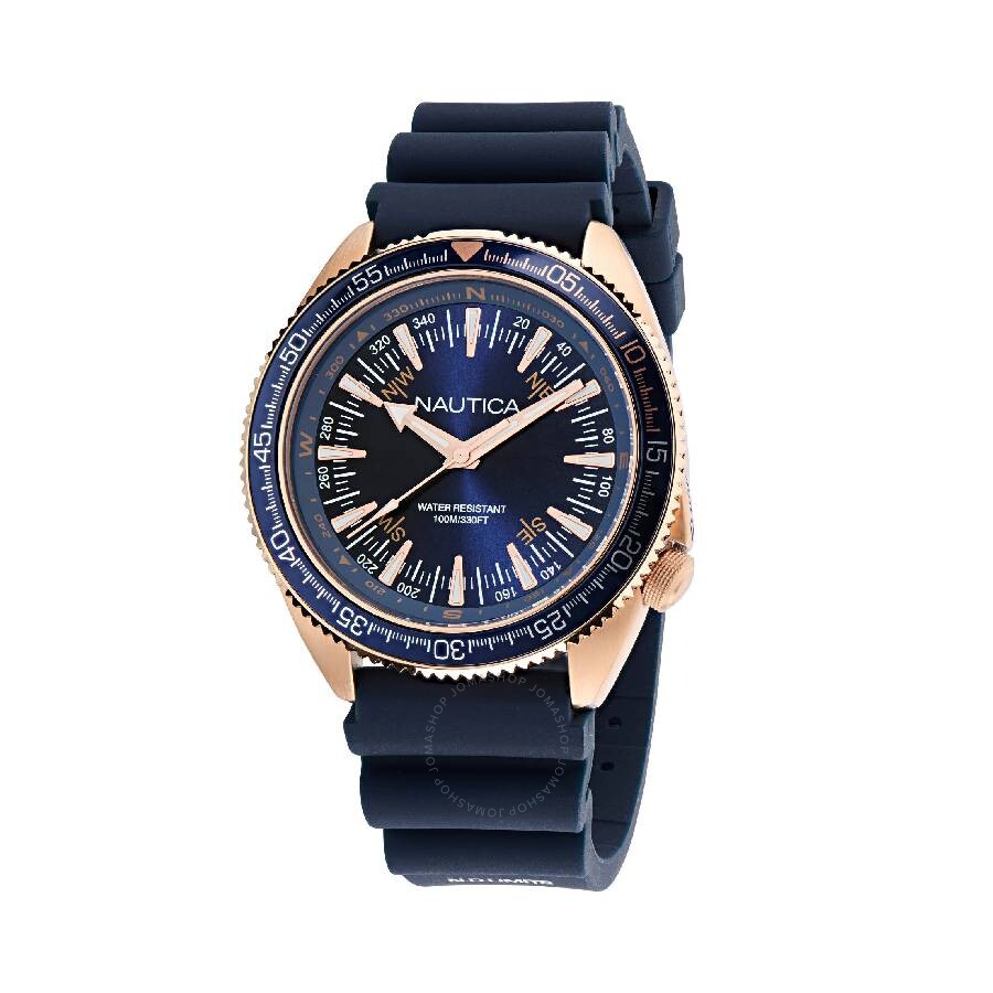 Nautica Vintage Quartz Blue Dial Men's Watch NAPNVF306 - Dawson Watches