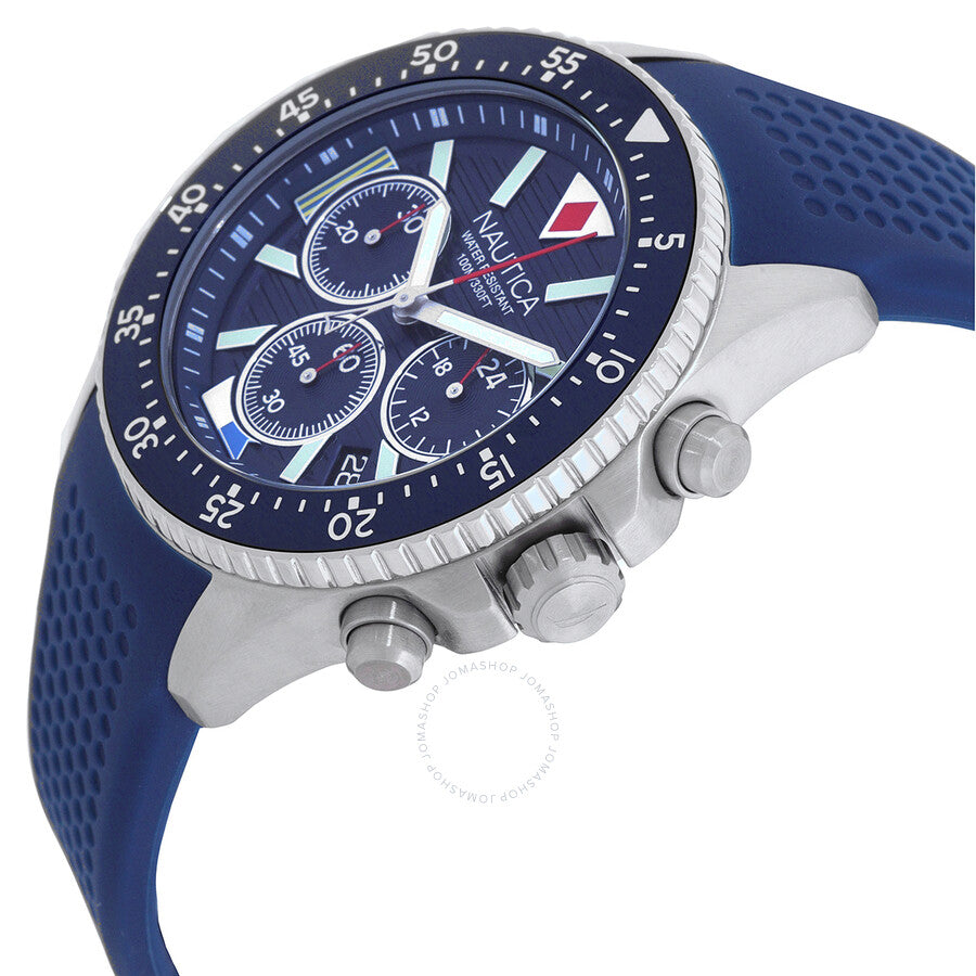 Nautica Westport Chronograph Quartz Blue Dial Men's Watch NAPWPS302 - Dawson Watches #2