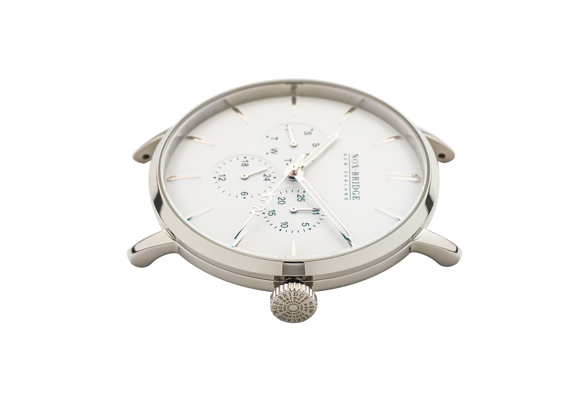 NOX-BRIDGE Classic Alcyone Silver 36MM AS36 - The Watches Men & CO #3