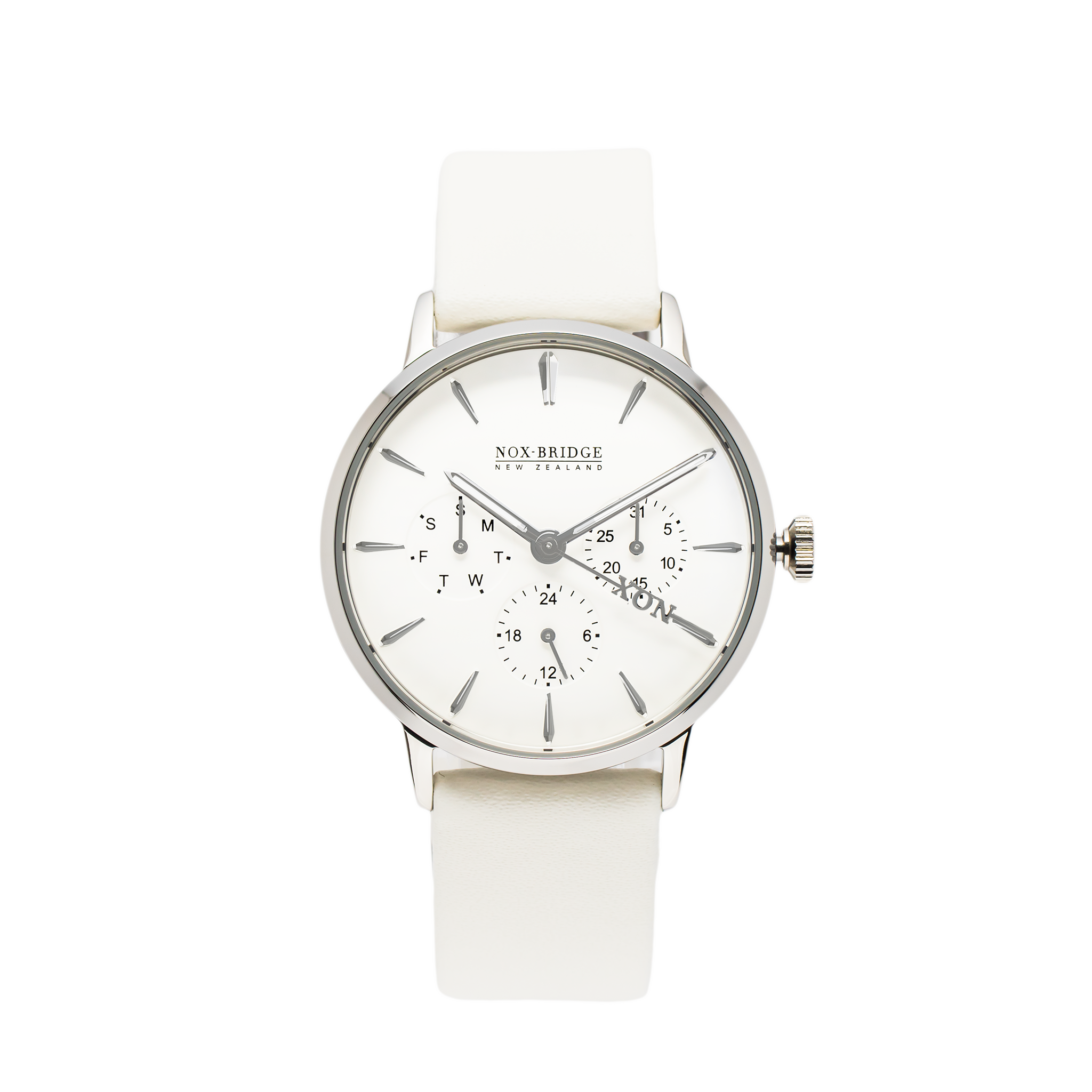 NOX-BRIDGE Classic Meissa Silver 36MM  MS36 - The Watches Men & CO