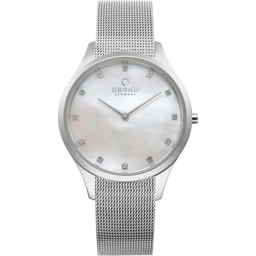 Obaku Fin Quartz Ladies Watch V217LXCWMC - Dawson Watches