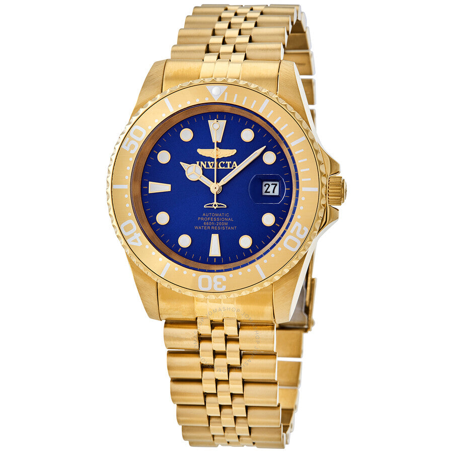 Open Box - Invicta Pro Diver Automatic Blue Dial Men's Watch 30097 - Dawson Watches
