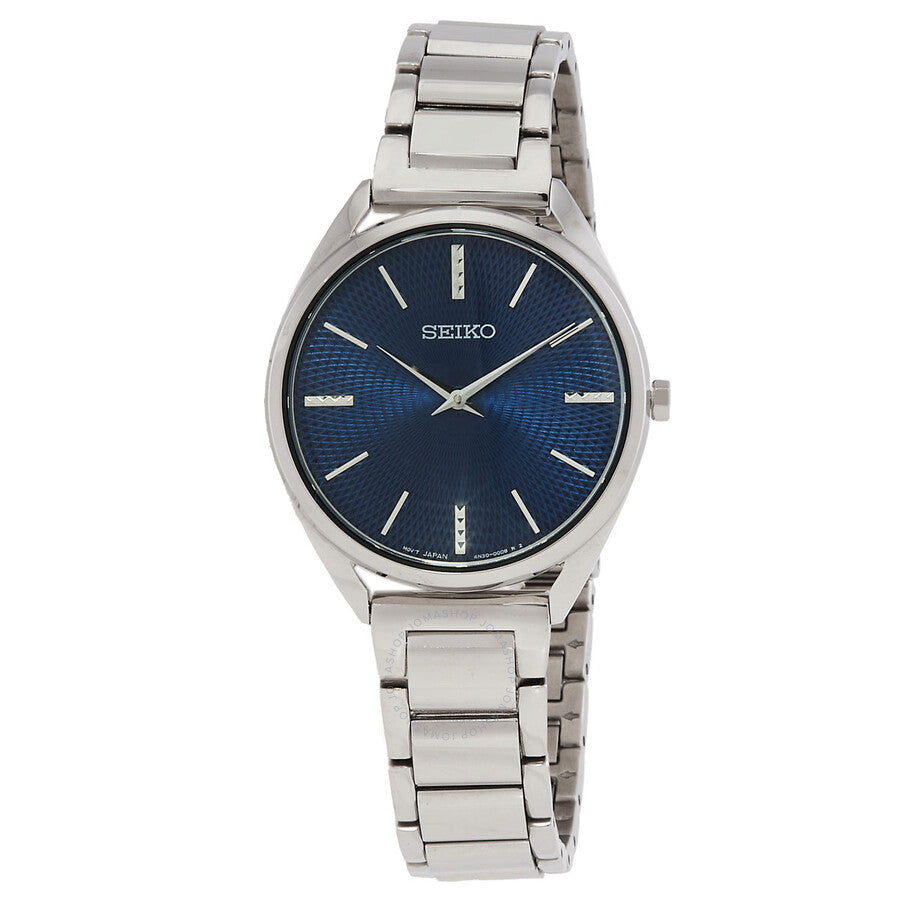 Open Box - Seiko Conceptual Quartz Blue Dial Ladies Watch SWR033P1 - Dawson Watches