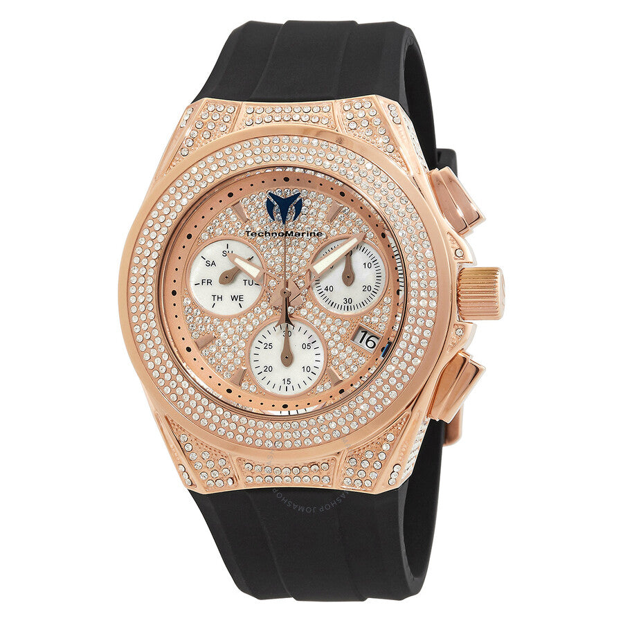 Open Box - Technomarine Cruise Chronograph Quartz Crystal Unisex Watch TM-118109 - Dawson Watches