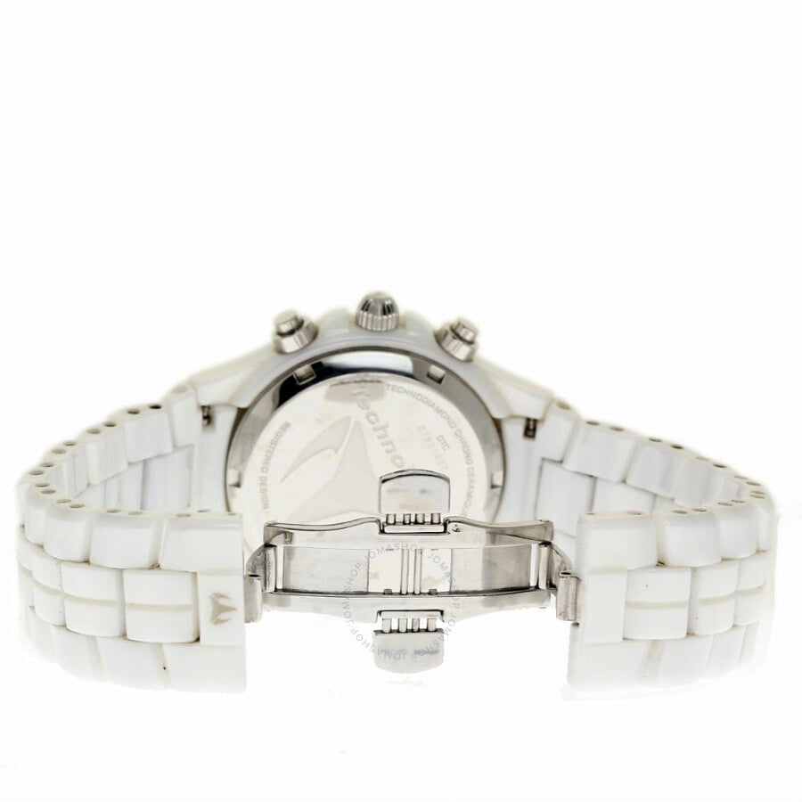 Pre-owned Technomarine Technodiamond Chronograph Silver Dial Ladies Watch DTC55C - Dawson Watches #3