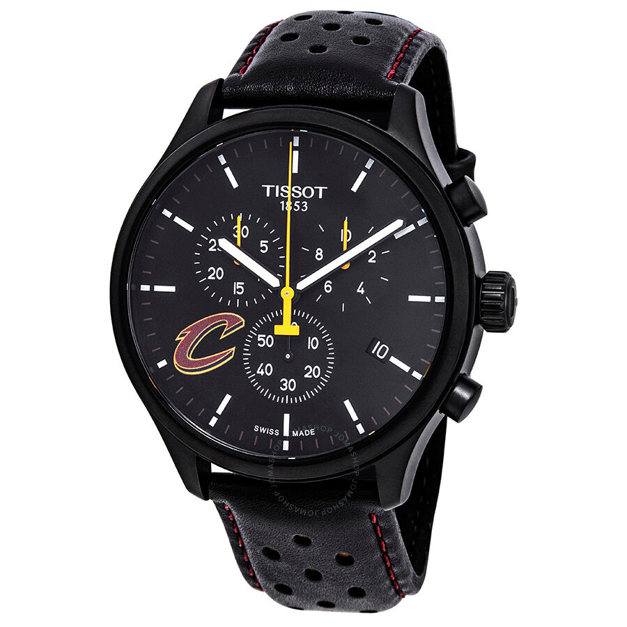 Pre-owned Pre-owned Tissot NBA Teams Special Cleveland Cavaliers Chronograph Black Dial Men's Watch T116.617.36.051.01 - Dawson Watches