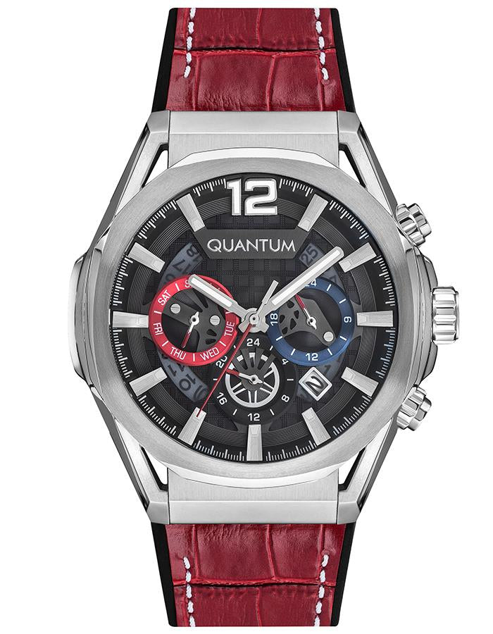 Quantum Multi Function Gun Dial Watch Men's Watch PWG970.358