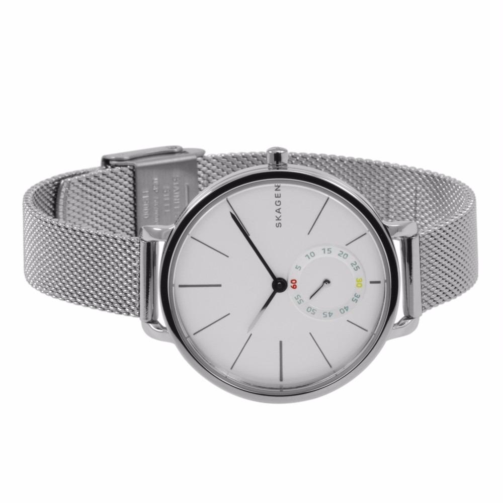 Skagen Hagen White Dial Stainless Steel Ladies Watch SKW2358