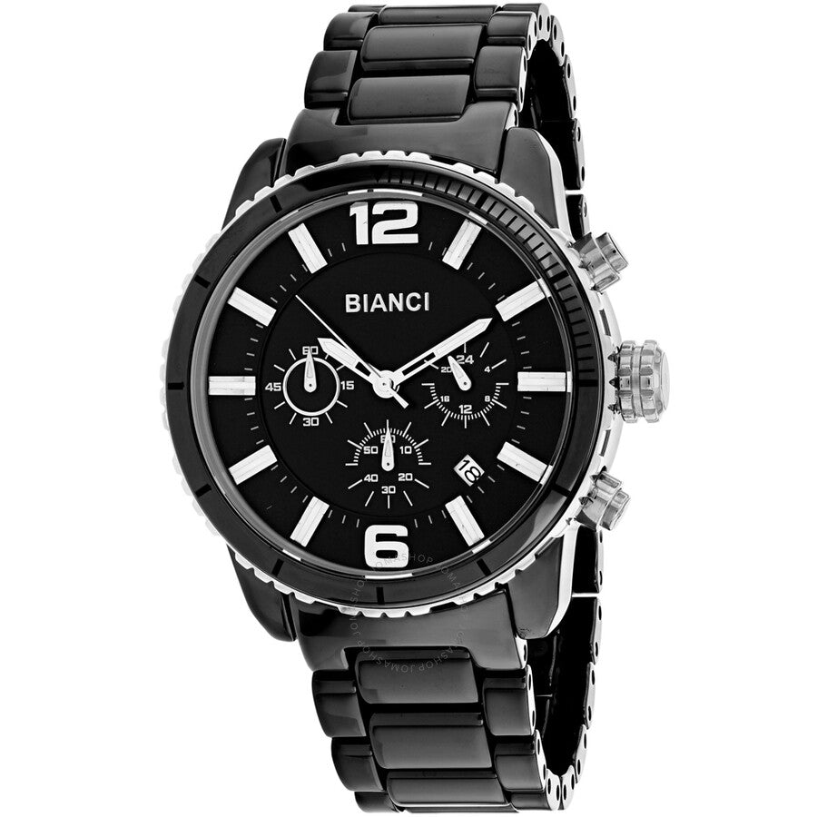 Roberto Bianci Amadeo Chronograph Quartz Black Dial Men's Watch RB58750 - Dawson Watches