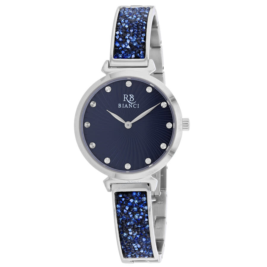 Roberto Bianci Brillare Quartz Blue Dial Ladies Watch RB0202 - Dawson Watches