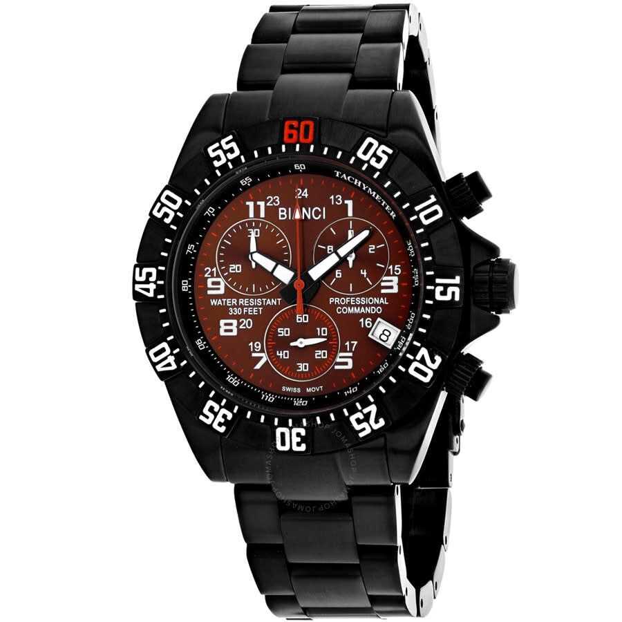 Roberto Bianci Fontana Chronograph Quartz Brown Dial Men's Watch RB18765 - Dawson Watches