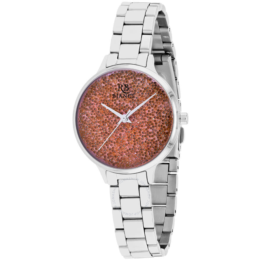 Roberto Bianci Gemma Quartz Pink Dial Ladies Watch RB0245 - Dawson Watches