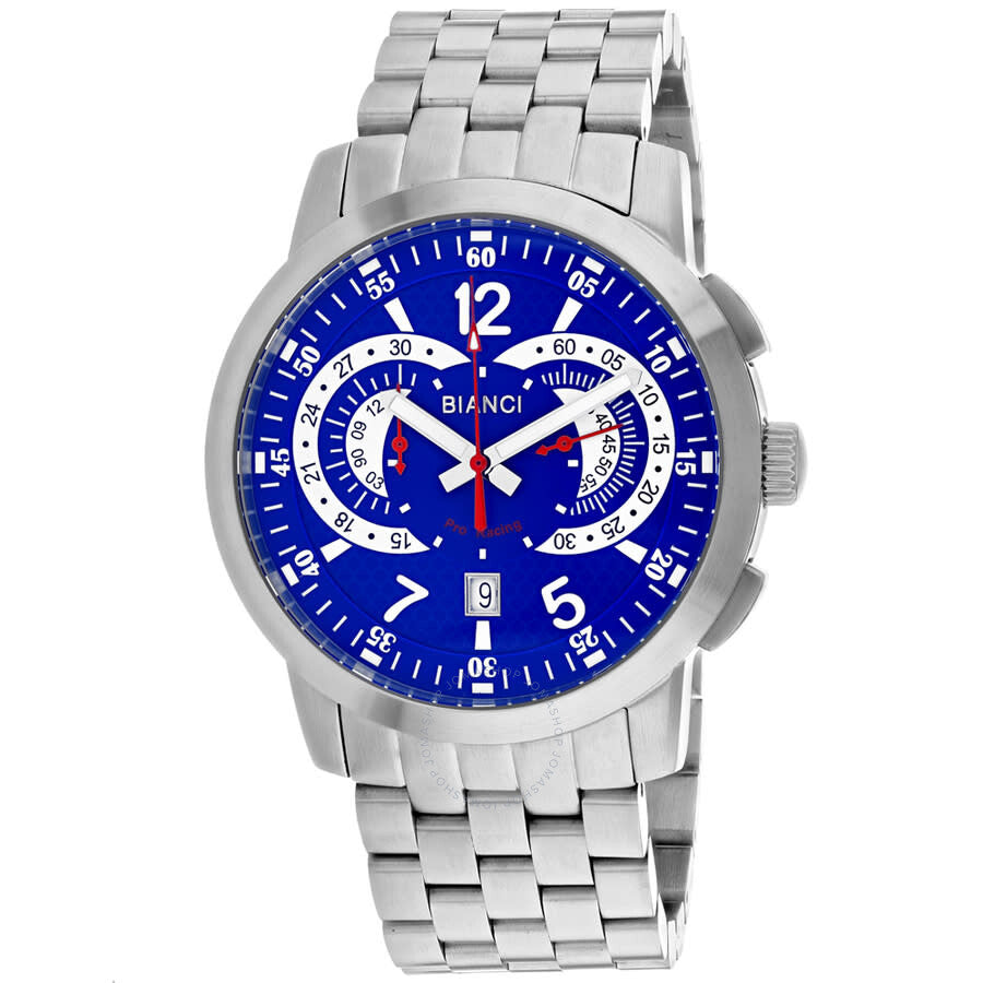 Roberto Bianci Lombardo Chronograph Quartz Blue Dial Men's Watch RB70963 - Dawson Watches