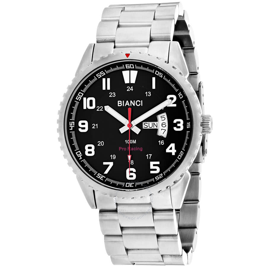 Roberto Bianci Ricci Quartz Black Dial Men's Watch RB70995 - Dawson Watches