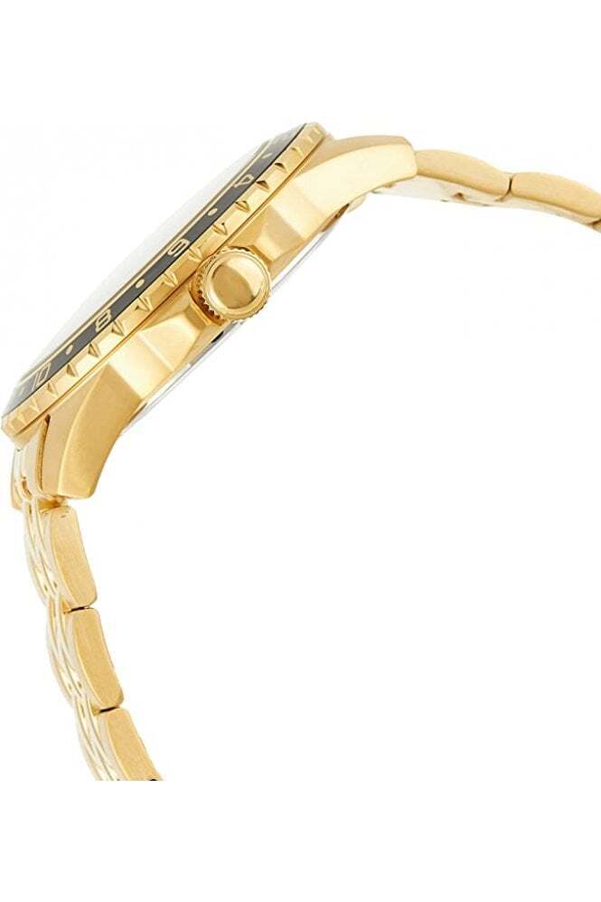 Guess Gold-Tone Bracelet Watch with Date Feature. Color Gold-Tone Women's Watch W85110L1 - Dawson Watches #3