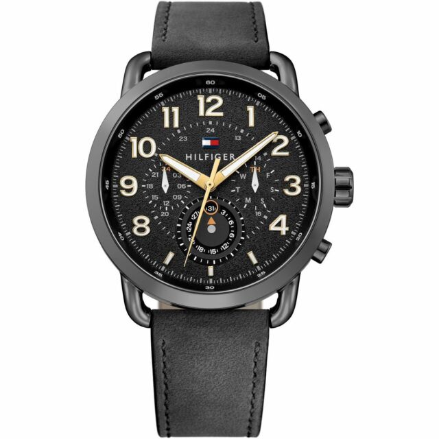 Tommy Hilfiger Chronograph Black Dial Men's Watch 1791426