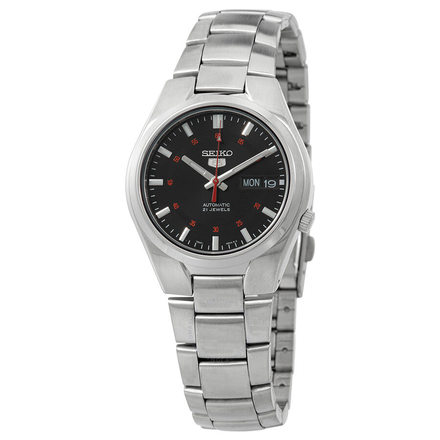 Seiko 5 Automatic Black Dial Men's Watch SNK617K1 - Dawson Watches