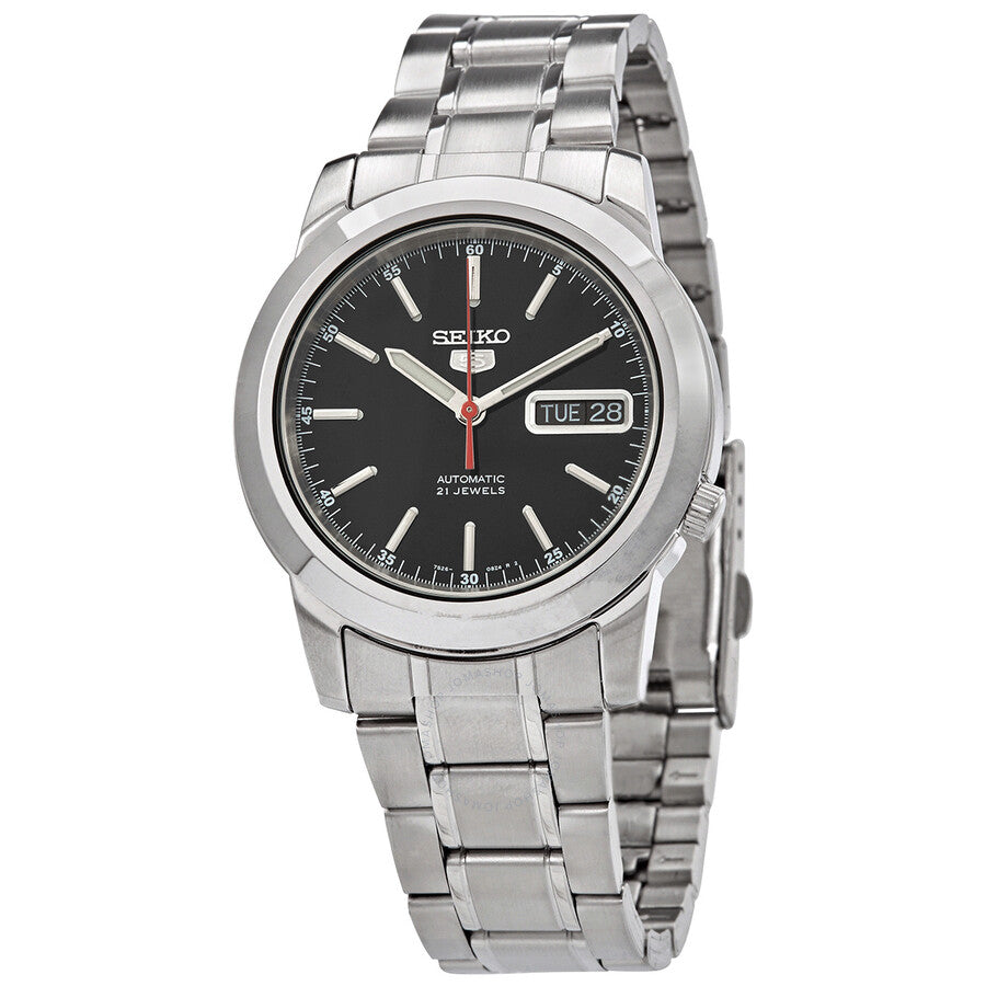 Seiko 5 Automatic Black Dial Men's Watch SNKE53K1 - Dawson Watches