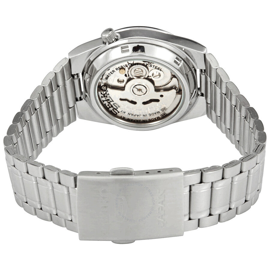 Seiko 5 Automatic Black Arabic Dial Stainless Steel Men's Watch SNK063J5 - Dawson Watches #3